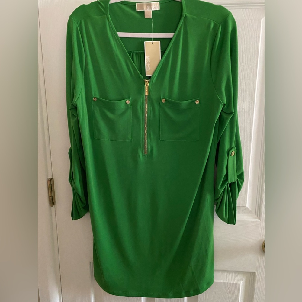 MICHAEL Michael Kors Green Tunic Top